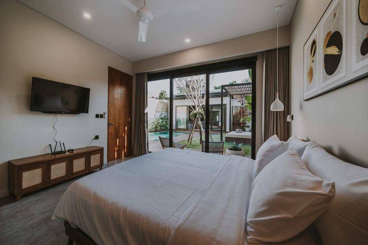 New 4 Bedroom 5 Min Walk To Berawa Beach Enclosed Livng Canggu  Bagian luar foto