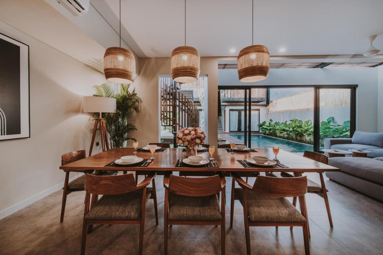 New 4 Bedroom 5 Min Walk To Berawa Beach Enclosed Livng Canggu  Bagian luar foto